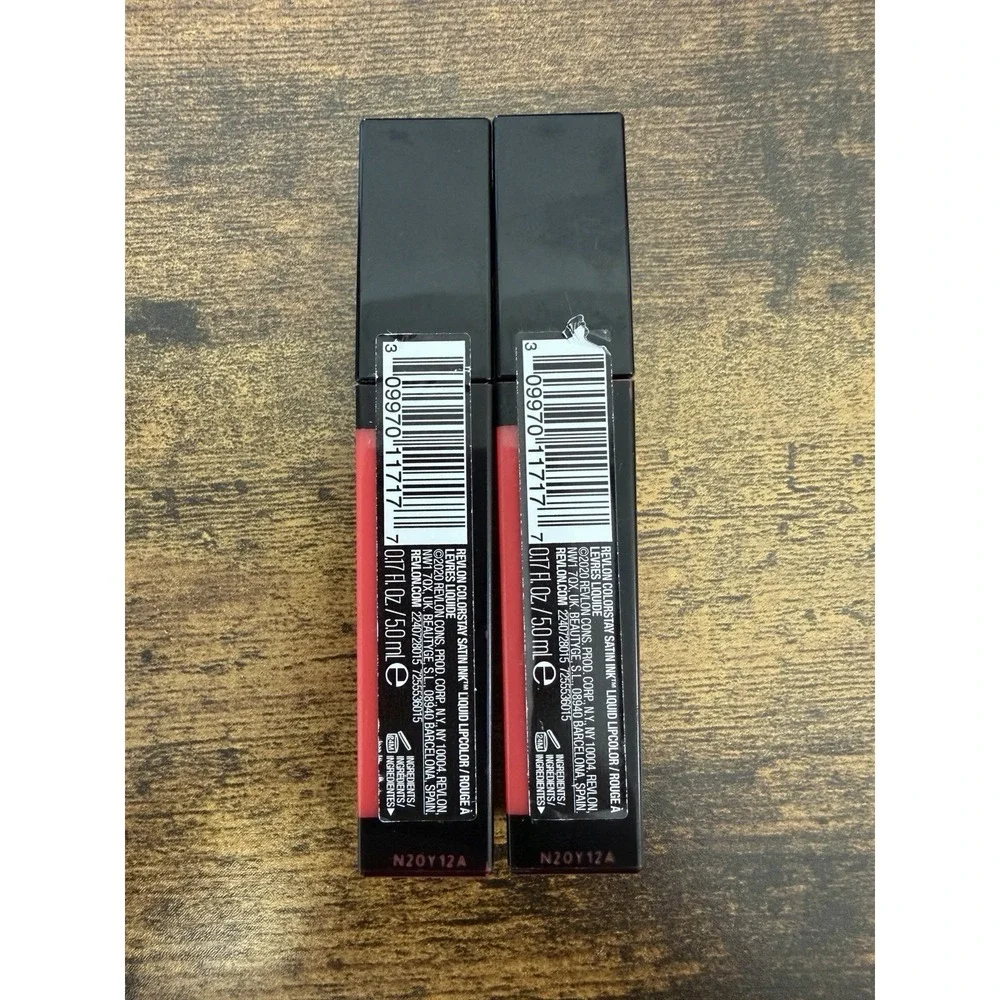 Revlon‎ ColorStay Satin Ink Liquid Lipstick 015 Fire Ice, 0.17 fl oz (Pack of 2)